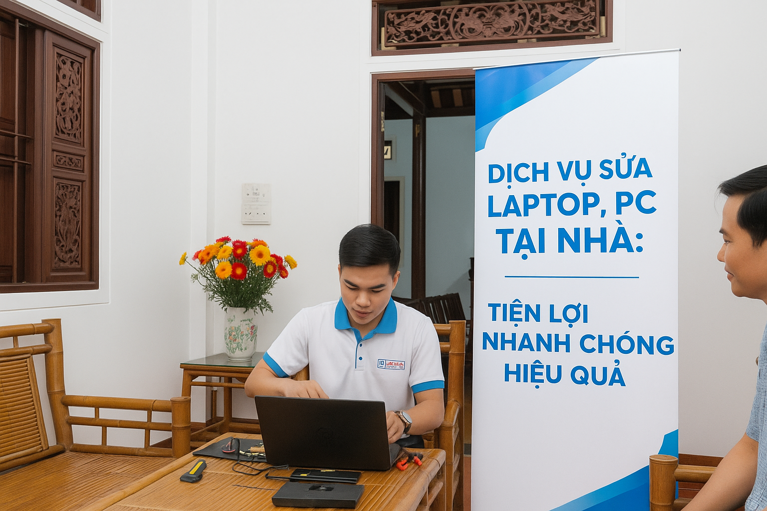 Dịch vụ sửa laptop, PC tại nhà: Giải pháp tiện lợi cho bạn